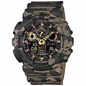 ساعت CASIO G-SHOCK GA-100CM-5ADR | ساعت کاسیو جی شاک GA-100CM-5ADR | آس کالا