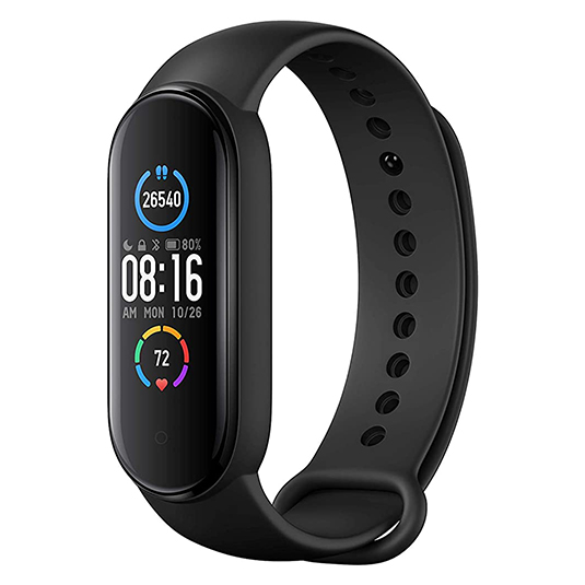 مچ بند شیائومی mi band 5 مشکی | خرید مچ بند شیائومی mi band 5 مشکی | آس کالا