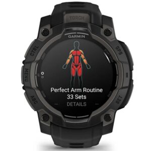 ساعت گارمین Instinct 3 – 45 mm AMOLED Black