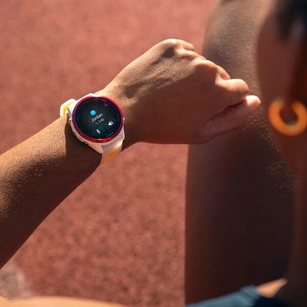 ساعت گارمین Forerunner 570 – 42mm Raspberry Bone Mango