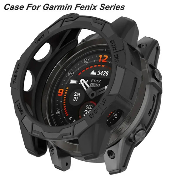 محافظ قاب ساعت گارمین مدل fenix 7X pro