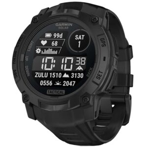 ساعت گارمین Instinct 3 – 50 mm Solar Tactical Black