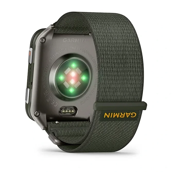 Venu X1 Moss Titanium-4 ساعت گارمین Venu X1 Moss Titanium