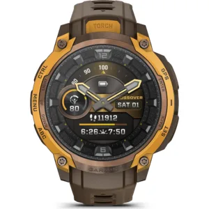 ساعت گارمین Instinct Crossover AMOLED Bronze/Sunburst