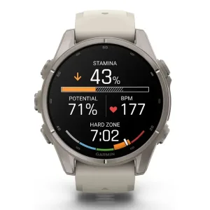 ساعت گارمین Fenix 9 43mm Titanium with Fog Gray