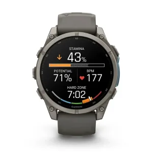 ساعت گارمین Fenix 9 47mm Titanium with Pebble Gray